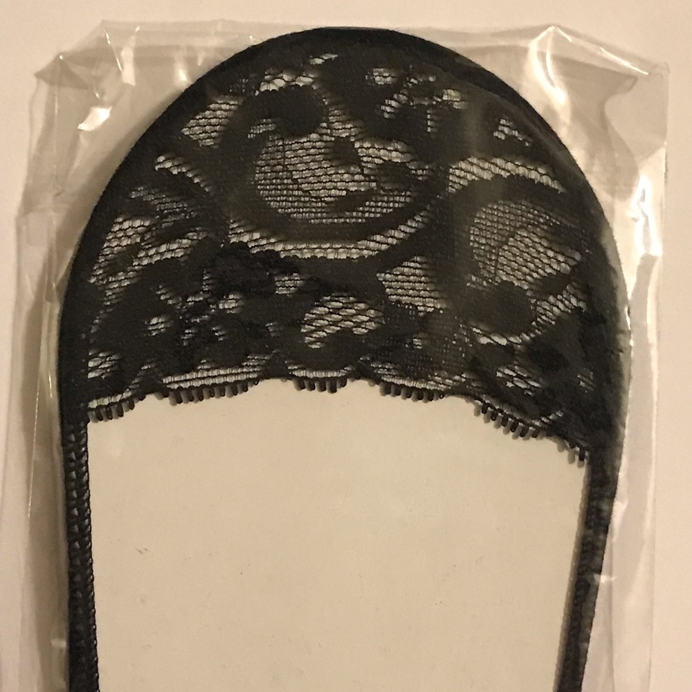 Muse Collection Lace toes, pretty, sexy Footies Footlets colors: BLK,GRY,WT,BG